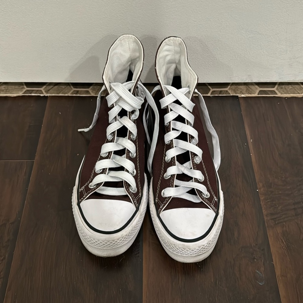 brown platform converse women’s size 8